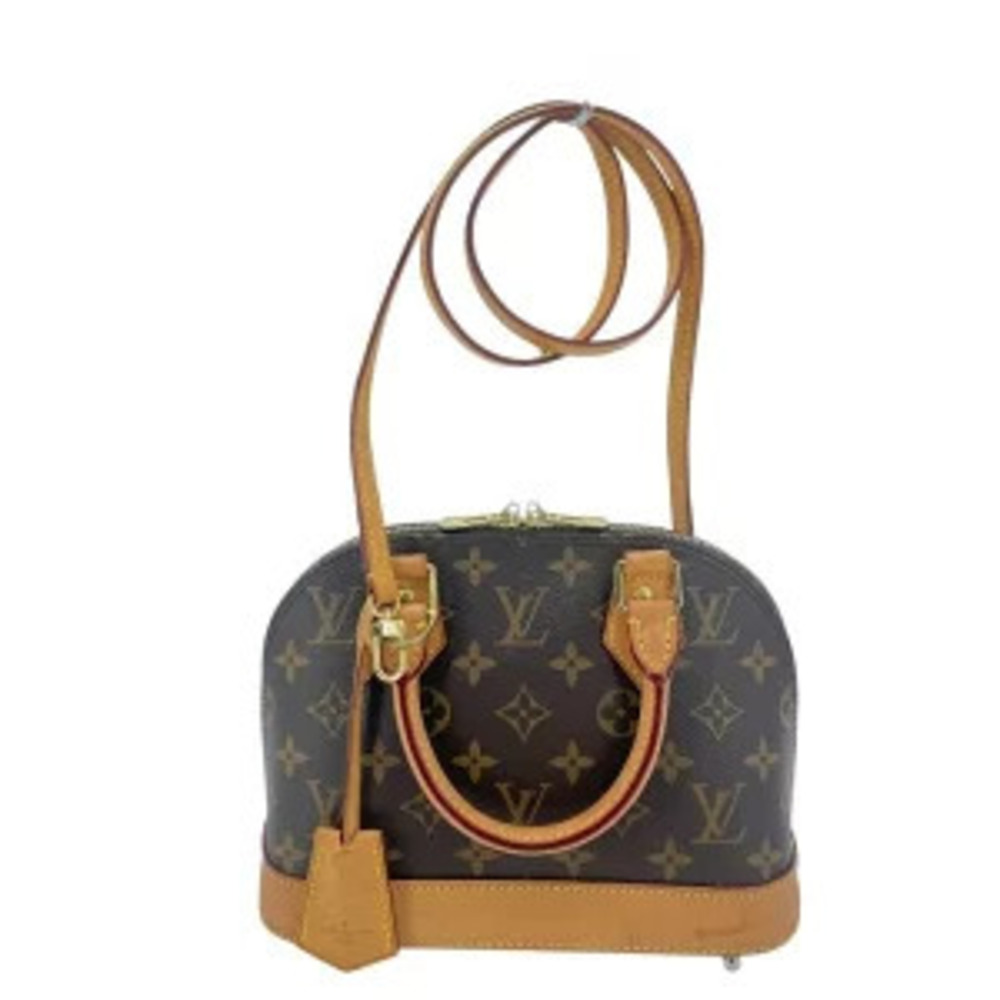 LOUIS VUITTON Alma Monogram Canvas Brown - Picture 3 of 9